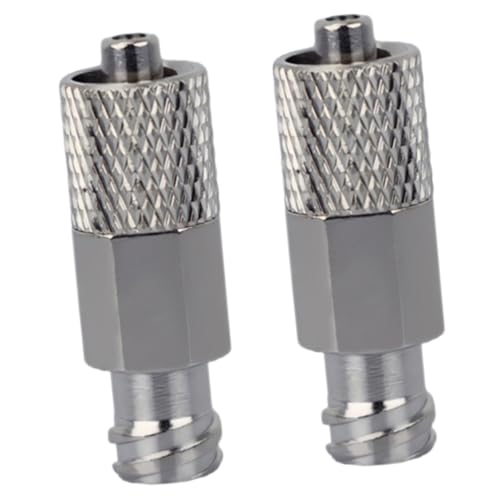 NULYLU 2pcs Universal Adapters Metal Adapters for Glue Adhesive Industrial Reusable Portable Leak