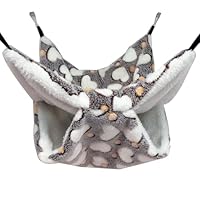 Amaca Doppio Strato Per Piccoli Animali - Nido Morbido Per Criceti, Scoiattoli, Furetti E Conigli - Foto 10