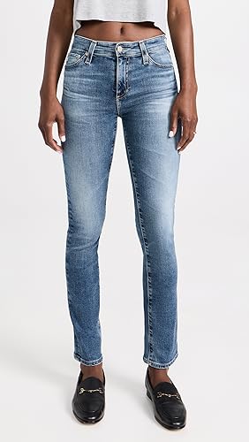 AG Adriano Goldschmied Women's The Mari High Rise Straight Leg Jean2