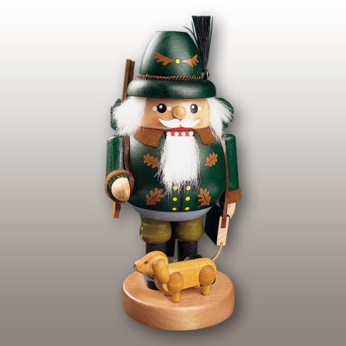 Alexander Taron 12689 Richard GLAESSER Nutcracker-Hunter with HIS Dog, Green