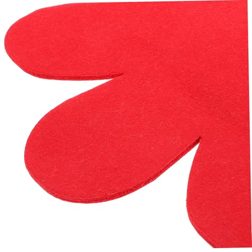 Milisten 2pcs Flower Cheerleading Handheld Gloves for Boys and Girls Safe Materials Fun Props for Sports Themed Parties and Kindergarten Activities Cheerleading Pom Poms for Team Spirit3