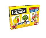 Grundschulalter - Auch für Kinder in der Grundschule gibt es passende Aufgaben beim Buchstabenspiel, Mit den 140 Buchstaben können vorgedruckte Wörter nachgelegt oder neue Wörter kreiert werden