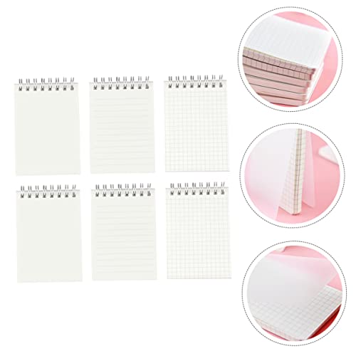 STOBOK 6Pcs Lista Portátil Planejadores De Presente De Viagem Para Casa Mostrados Cronograma De Escr