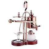YUNLILI Vakuum-Kaffeemaschine Siphon-Kaffeemaschine Set Royal belgischer Kaffeemaschine Geschenk Rosa (Color : Pink)