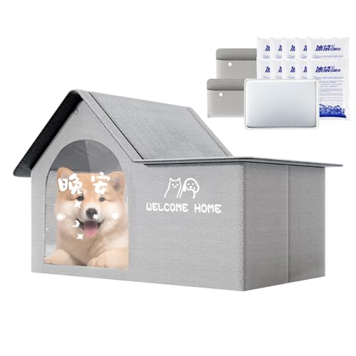 Panier fraîcheur pliable avec poche à glace pour chatons et chiots - 2