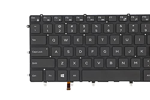 Replacement Keyboard for Dell XPS 15 9550 9560 9570, Precision 5510 5520 5530 5540 & inspiron 15 7558 7568 Laptop, Dell Precision 5510 Keyboard with Backlit US Layout P/N: 0VC22N 0GDT9F by KBRPARTS - Image 2