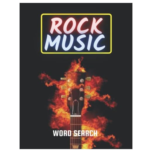 Rock Music Word Search: Solo Artists, Groups and Bands. The ultimate Rock Word Search Puzzle Book