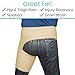 Vive Hip and Groin Brace - Sciatica Brace - Bursitis Hip Pain Relief for Women and Men - Hip Flexor Compression Wrap Support - Thigh, Hamstring Recovery for Joints, Nerve Pulled Muscles and Arthritis