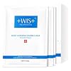 WIS Hydrating Smoothing Face Facial Mask Sheet 10 Packs with Hyaluronic Acid,Deeply Moisturizing,Shrink Pores,Anti Aging…