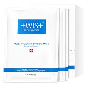 WIS Hydrating Smoothing Face Facial Mask Sheet 10 Packs with Hyaluronic Acid,Deeply Moisturizing,Shrink Pores,Anti Aging…