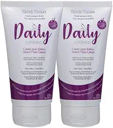 Kit 2 Cremes para Estrias Michelle Marques - Daily -