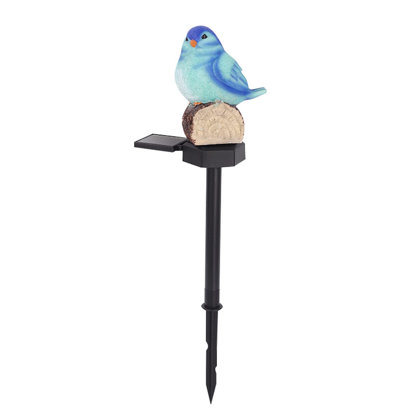 Lumière solaire extérieur étanche oiseau bleu pour cour