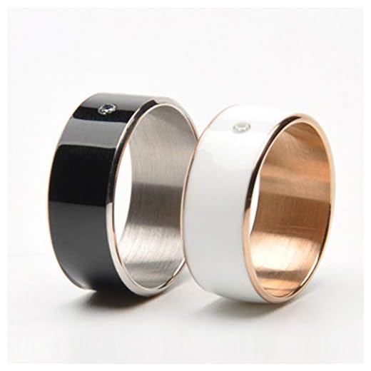 LXZ NFC Smart Ring Smart Wear Creative Gift Mobile Phone Smart Accessories New Technology Magic Finger Smart Ring,A