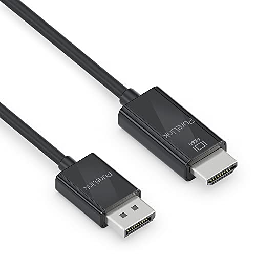 Câble HDMI DisplayPort 4K 60Hz haute fluidité avec bande passante de 18 Go/s PureLink Noir