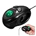 Housoutil Mouse Mini Trackball USB Ergonomico e Portatile Design Compatto per Laptop e Desktop Scorrimento con Nero Resistente immagine