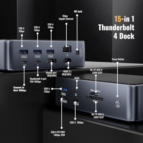 Qzarcarc Thunderbolt 4ドック 0X8004 の商品画像 1