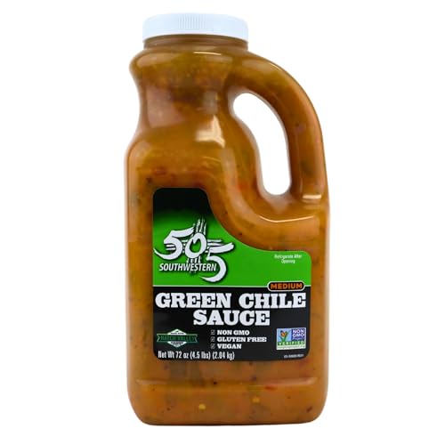 505 Southwestern Green Hatch Chile Foodservice 72 Ounce Bulk -