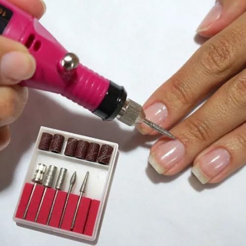 Lixa de Unha Elétrica Manicure Pedicure Profissional Bivolt - Elétrica para Uso Doméstico e Salão