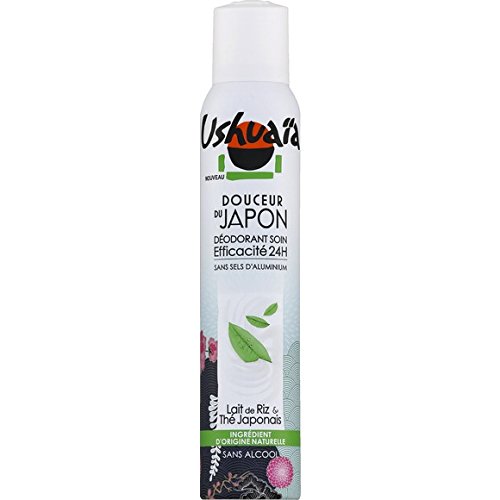 Ushuaïa Douceur du Japon - Anti-transpirant spray 24h au Lait de Riz & Thé Japonnais