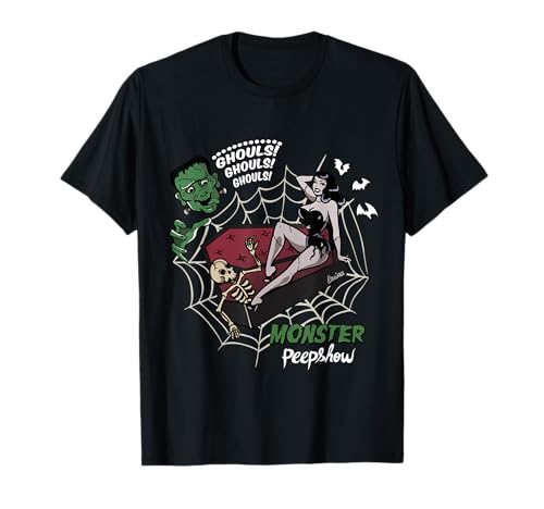 Photo de Funny Frankenstein Monster Lovers Monster Peepshow Halloween T-Shirt
