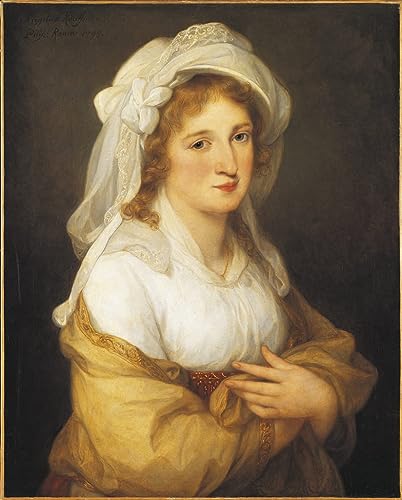 Graffiti art mural portrait princesse Maria déco murale 60x90cm