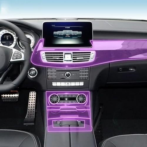 Film protection TPU pour rénover la console Mercedes CLS W219