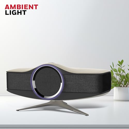 Image of Honeywell Aviator Hi-Fi Speaker, 240W, 1MBPS+ Audio codec, TypeC & Lightning Dongle, Ambient Light, Deep Bass, Bluetooth V5.3-30m, 5 Amplification Channel, 3 Independent Sound Cavities