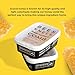 Bees Knees Raw Honeycomb, All Natural Acacia Honey Combs, Raw, Edible, Sweet & Delicious, Double Sealed Packaging for Freshness, 7oz