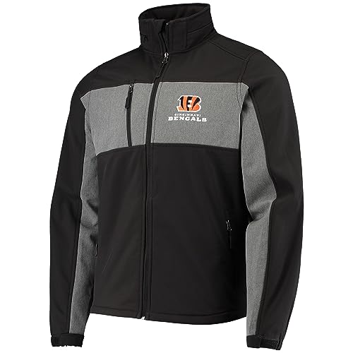 Image of dunbrooke Men's Navy Tennessee Titans Zephyr Softshell Full-Zip Jacket