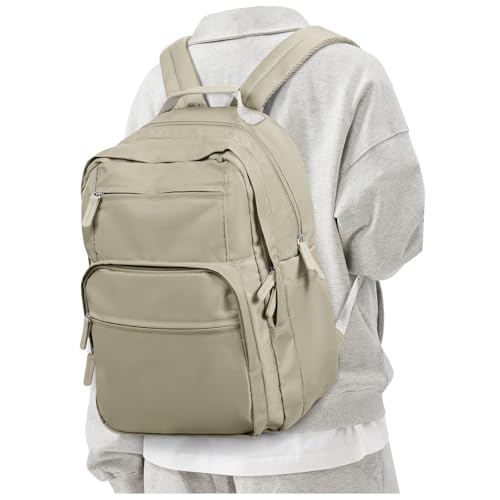 Image of Khaki Backpack for Women Men