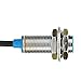 Hapivida Proximity Switch, Hall Effect Sensor NPN 3Wire Normally Open with Magnet, Detecting Distance Approach Sensor for Industrial Automation and Machinery Control
