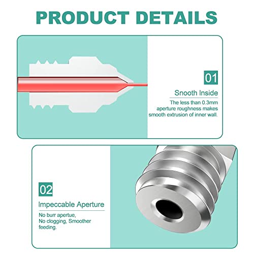 Creality Stampante 3D MK-HF ugelli 5 pezzi per