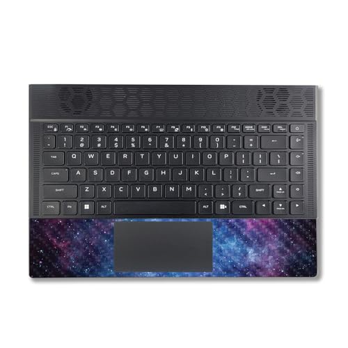 Image of MightySkins Carbon Fiber Skin Compatible with Alienware X14 R2 (2023) Full Wrap Kit - Nebula | Protective, Durable Textured Carbon Fiber Finish | Easy to Apply & Change Styles | Made in The USA