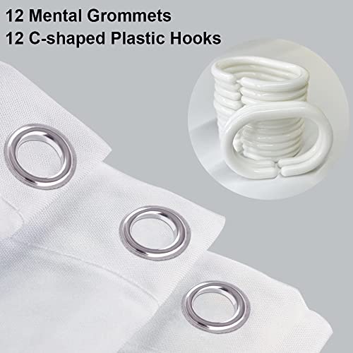 Kntiline Plane Airplane Flying An Aircraft Carrier On The Ocean Theme Fabric America Warplane Ocean Shower Curtain Sets Kids Bathroom Decor With Hooks Waterproof Washable (72W X 72H) #TOP4