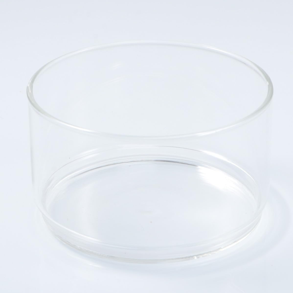 Glass Salad Bowl for Snacks Stackable Heat Resistant Vegetables