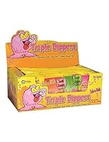 Universal Candy Triple Dippers Sherbet, Suckin Strawberry, Sour Apple & Chompin Cherry, 42.5 g, Pack of 24