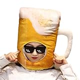 [ハベリィ] ビール ジョッキ ハロウィン コスプレ かぶり物 着ぐるみ 帽子 イベント 学園祭 (ビールジョッキ)