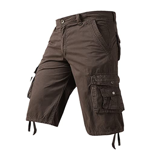 Short cargo homme coton ample parfait pour la randonnée et le plein air