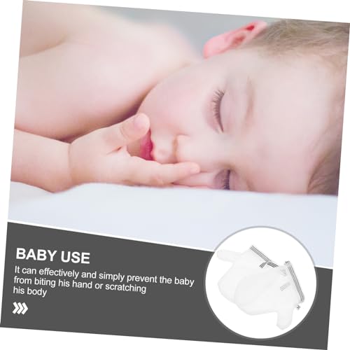 FAVOMOTO Scratch Newborn Boys and Girls Gloves Mittens Finger Sucking Stop Guard for Home Outdoor3