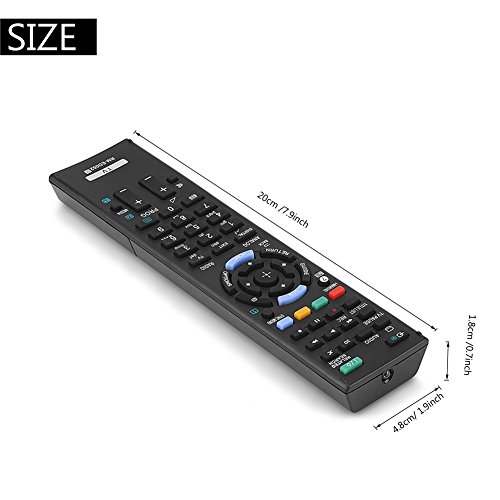 Universal TV Remote, Universal Remote Control Replacement for TV RM-ED052/ RM-ED050/ RM-ED047/ RM-ED053/ RM-ED060 - Image 3