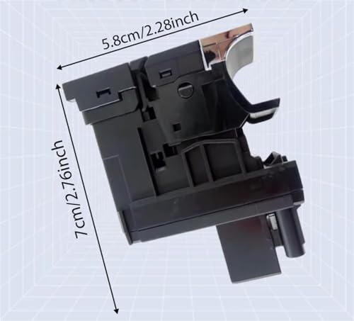 Botón de freno de mano electrónico para reparar fallo en VW Tiguan 2