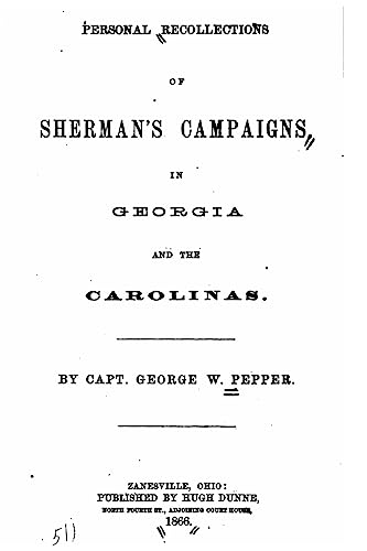 Personal recollections of Sherman's campaigns