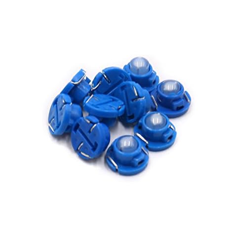 Sourcingmap 10Pcs Blue LED Car Lights Cover