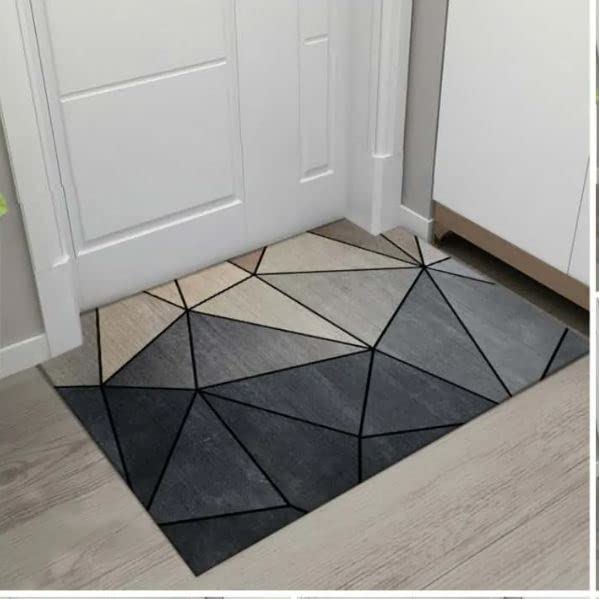 Furret Geometric Printing Door mats Living Room Non-Slip Carpet Shower Bathroom mat Bedroom Kitchen mat