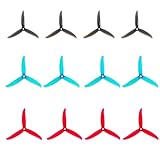 12Pcs Gemfan Vannystyle Vanover 5136 5.1X3.6X3 3-Blade PC Propeller for FPV Freestyle 5inch Drones DIY Parts