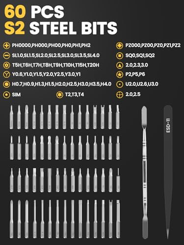 Mini Electric Screwdriver Sets,Sowkos Gifts for men,Screwdriver set - image 6