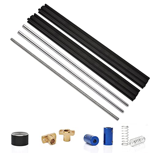 Kit d'extension d'axe Y 3018 TEN-HIGH vers 3040 avec couplage rigide pour fraiseuse CNC