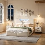 【Montage facile et livraison sécurisée】Ce lit est idéal pour les appartements. Livré en 2 ou 3 unités compactes, il est facile à transporter, même dans les escaliers étroits ou les ascenseurs. Sa conception modulaire et sa notice illustrée permettent un montage rapide et facile (environ 1 heure). Remarque : Les délais de livraison peuvent varier légèrement.