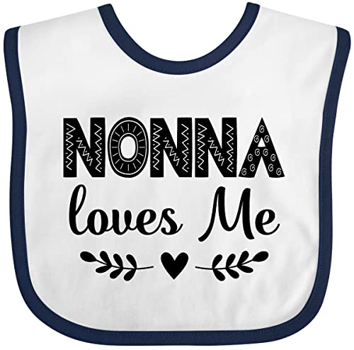 inktastic Nonna Baby Clothes Grandchild Baby Bib