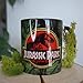 Elbenwald Jurassic Park taza Jungle Logo motif cerámica 320 ml Imagen de Elbenwald Jurassic Park taza Jungle Logo motif cerámica 320 ml